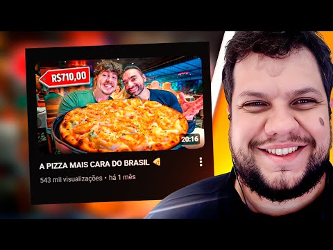 A PIZZA MAIS CARA DO BRASIL I REACT GABA