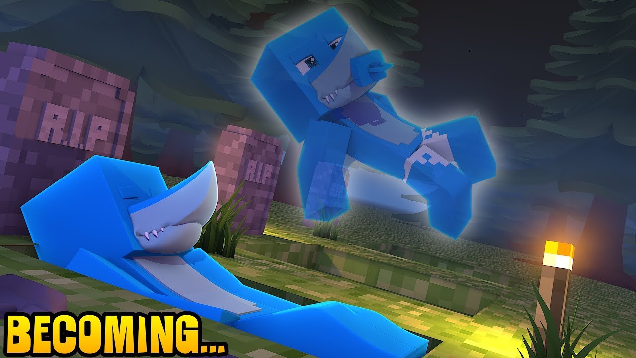 Minecraft BECOMING...... A LITTLE BABY !!! w/ Sharky, Little Kelly and Little Carly