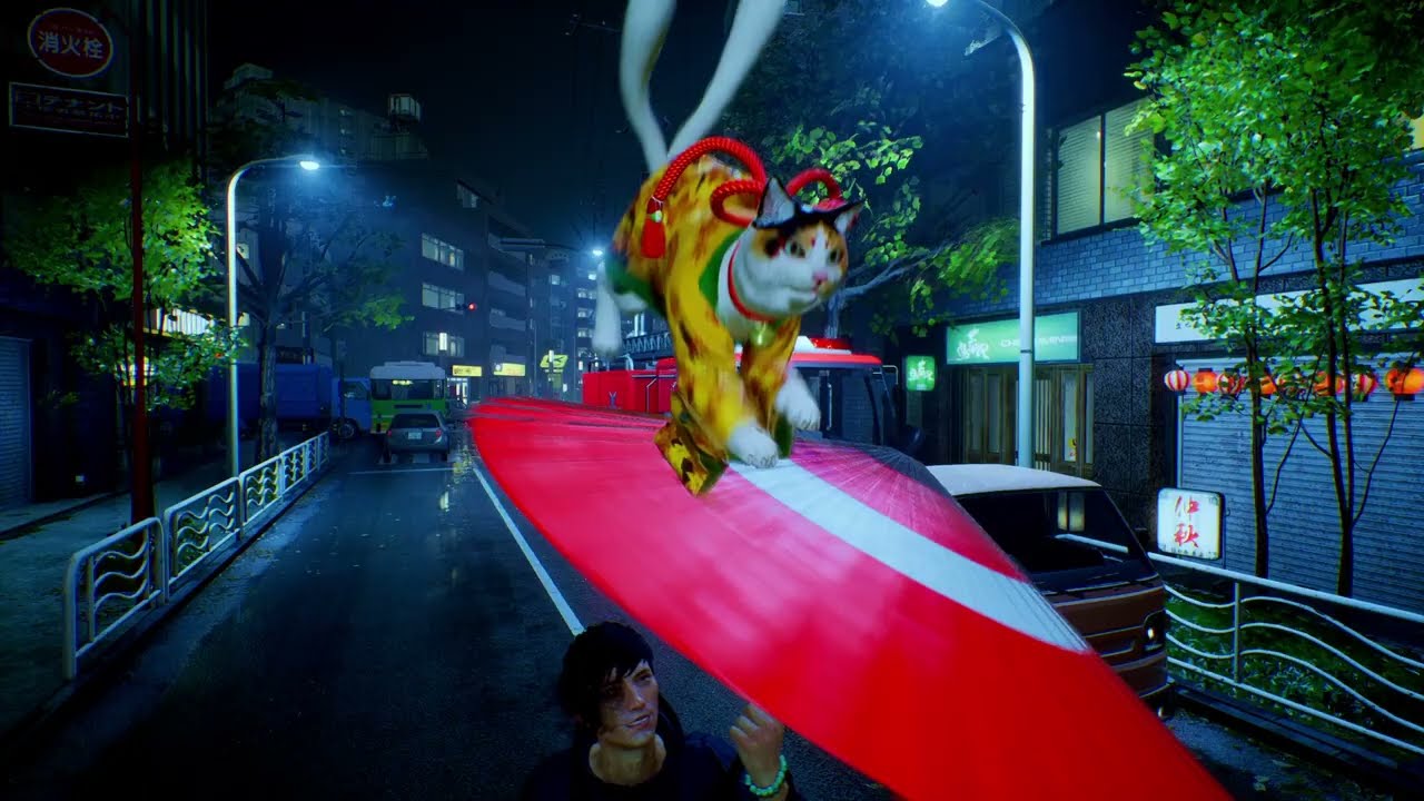 Ghostwire Tokyo umbrella dance emote