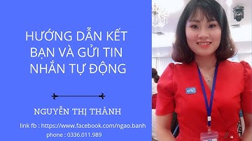 Hướng dẫn kết bạn và gửi tin nhắn tự động phần mềm Inboxfb phiên bản V2