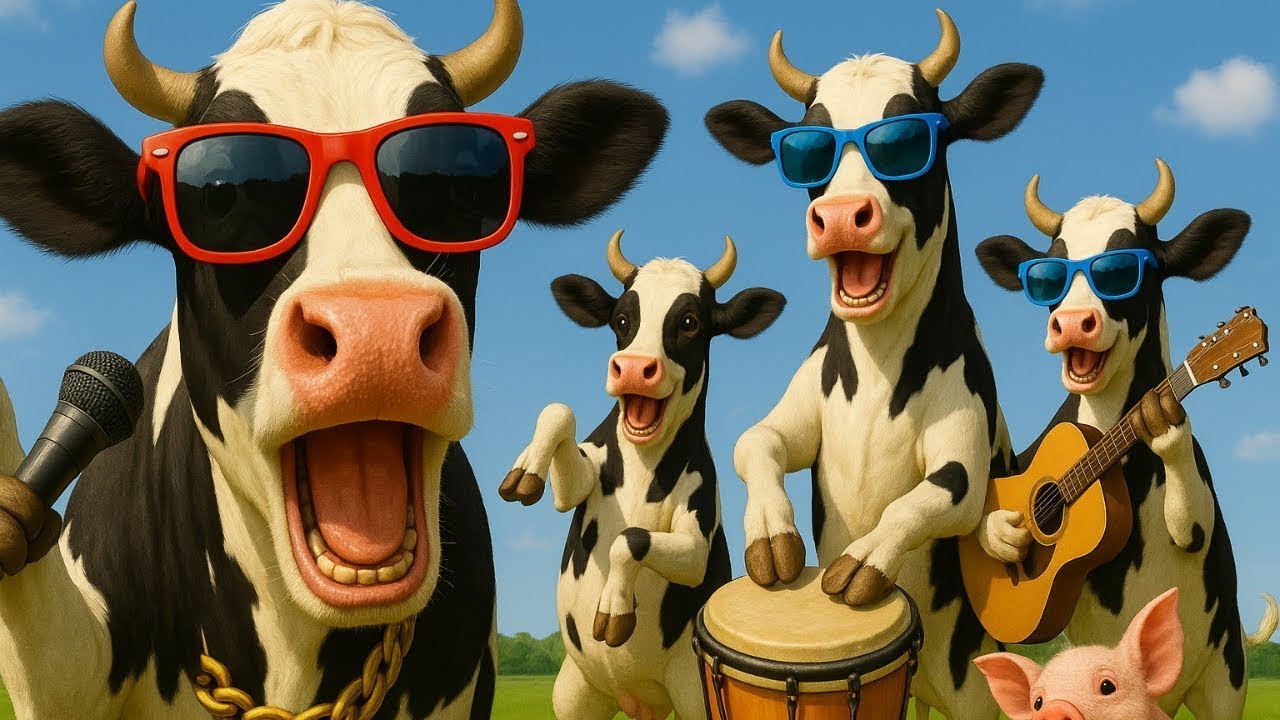 Hilarious Cow Dance Challenge  part 3– Try Not to Laugh! 🐮🤣 