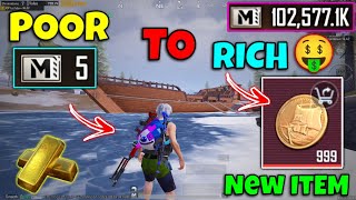 Metro Royale Zero to Hero Day-1 get Rich Fast tips🤑 | PUBG METRO ROYALE