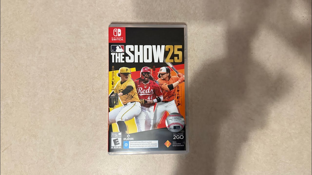 Unboxing MLB The Show 25 Standard Edition - Nintendo Switch - YouTube