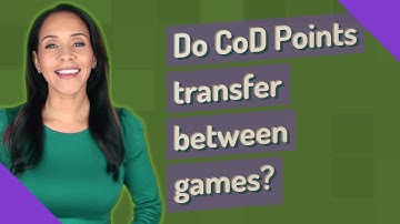 Do CoD Points transfer between games?