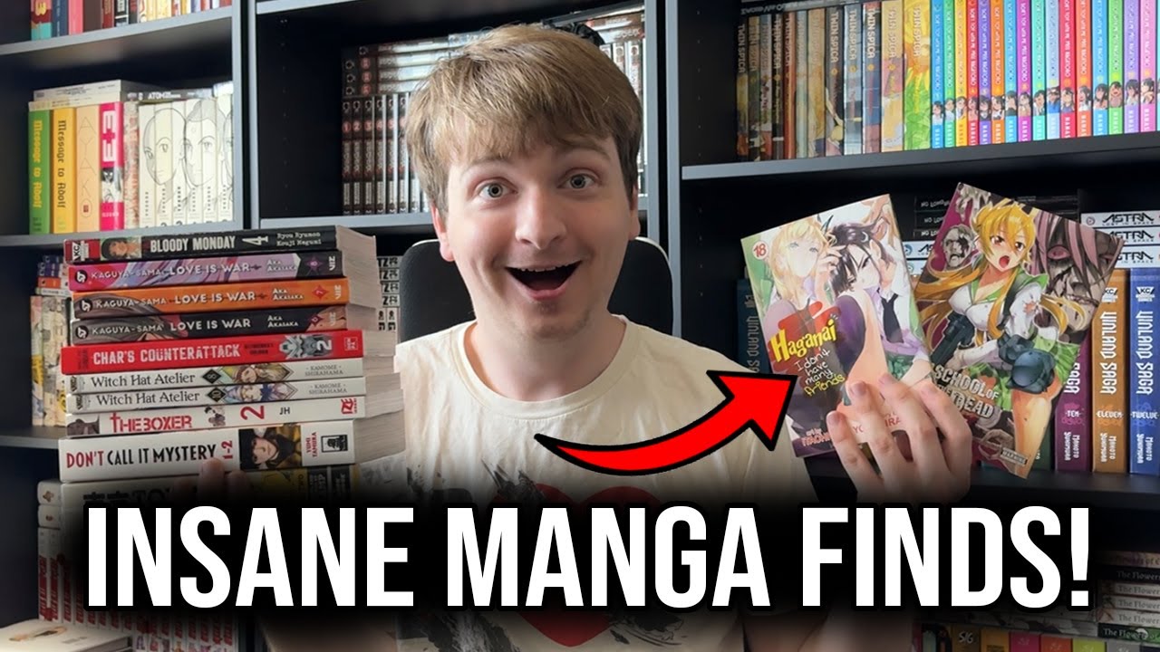 I Found RARE Manga for Insane Deals! | 90+ Volume Manga Haul