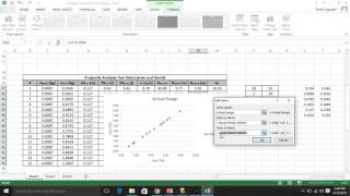Trebuchet Excel Calculations & Graph