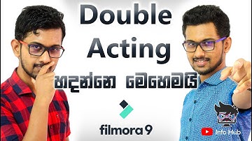 How to make  double role video in Filmora 9