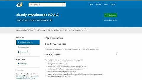 Cloudy Warehouses: Simplifying Snowflake & pandas DataFrames Interaction - Hashmap Megabytes - Ep 10