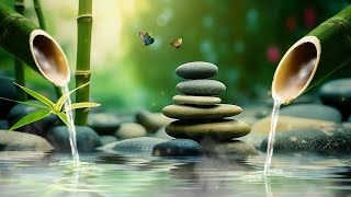 Peaceful Piano & Bamboo Water Fountain, 8 Hours Relaxing Music for Stress Relief, Sleep, Meditation by Calming Sleep Piano Music 1,222 views 11 days ago 8 hours, 7 minutes
