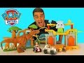 Paw Patrol Jungle Rescue Temple Dinosaur Attack ! || Toy Reviews || Konas2002