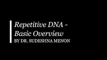 Repetitive DNA   Basic Overview