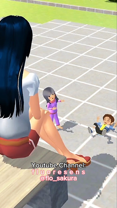Baby Mio mengganggu Baby Yuta yang bermain sama Mama #sakuraschoolsimulator