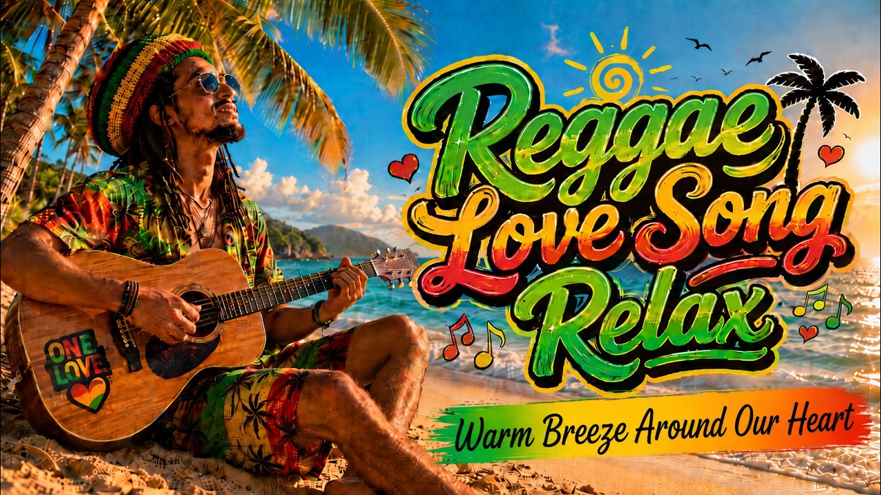 Reggae Love Song Relax 🌴 || Warm Breeze Around Our Hearts - YouTube