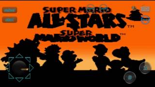 Testing super mario all stars + super mario world on android screenshot 2
