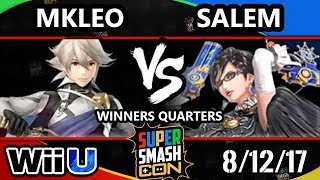 Smash Con 2017 Smash 4 - MVG | FOX | MK Leo (Corrin) vs. MVG | Salem (Bayonetta) - Wii U WQ