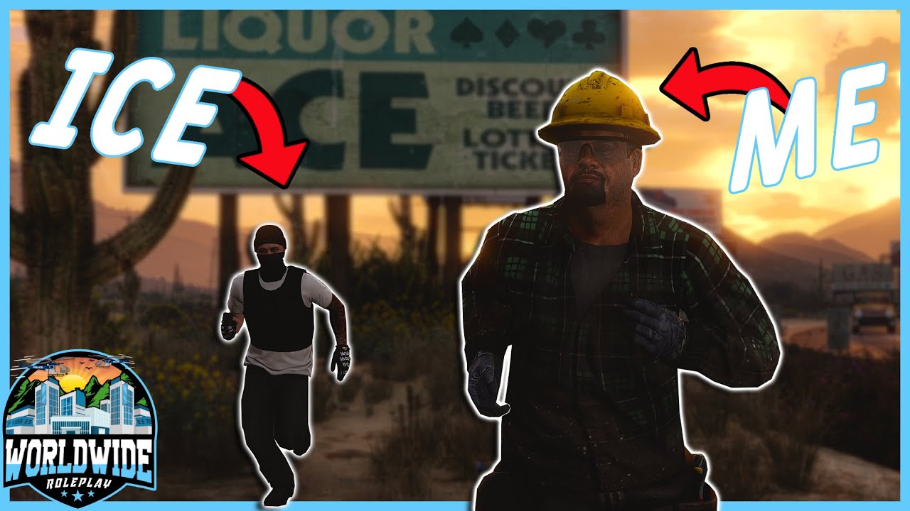 Immigrant RUNS from POLICE in GTA RP | WorldwideRP