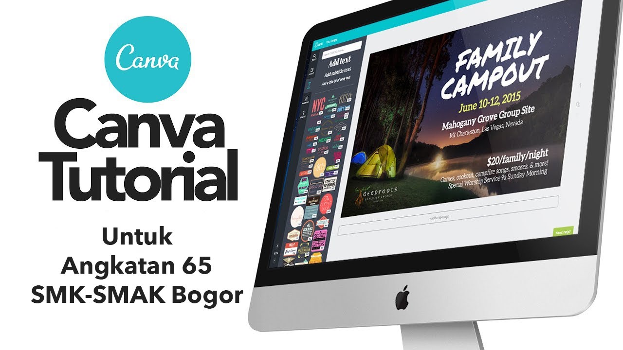 Tutorial Desain  Poster  Menggunakan Canva  YouTube