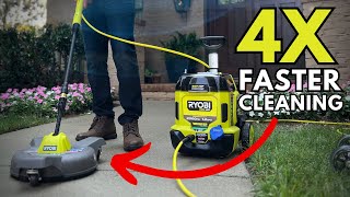 How to Pressure Wash Your Driveway, Sidewalk, Porch and MORE!