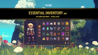 Essential Inventory Sound Effects [No AI] | RPG Inventory Sounds by WOW Sound