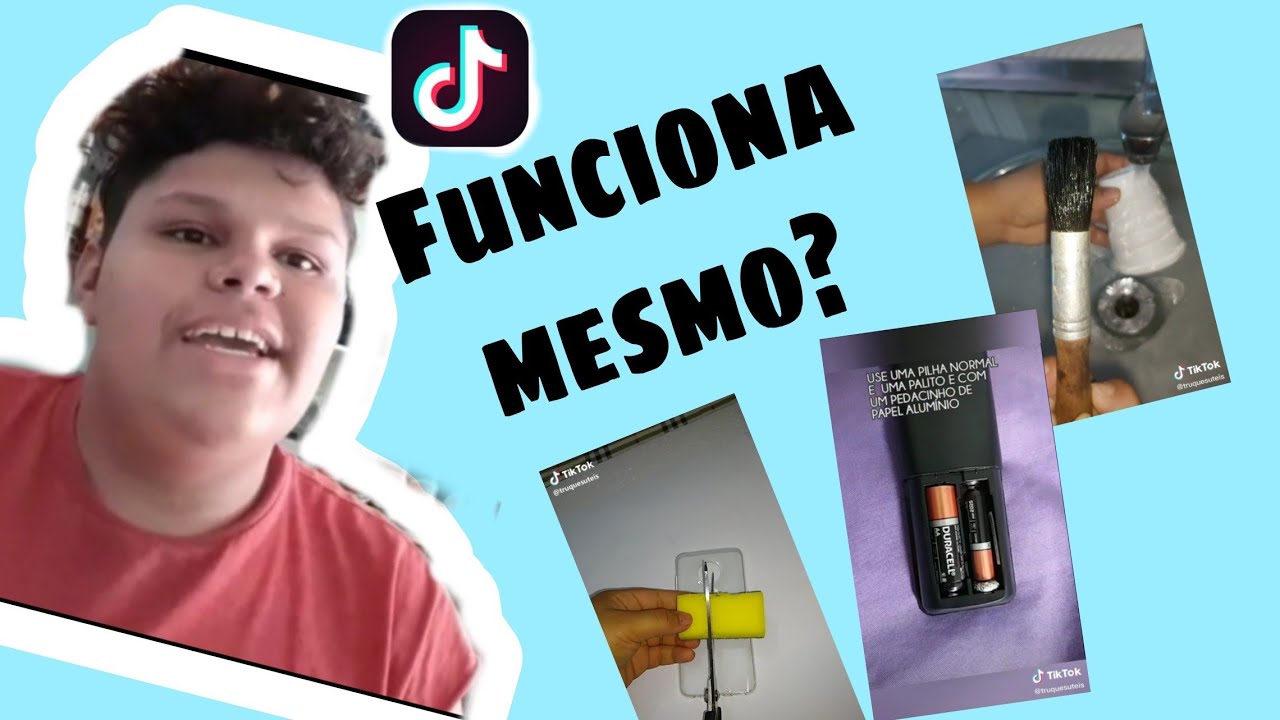 Testando truques do tiktok 