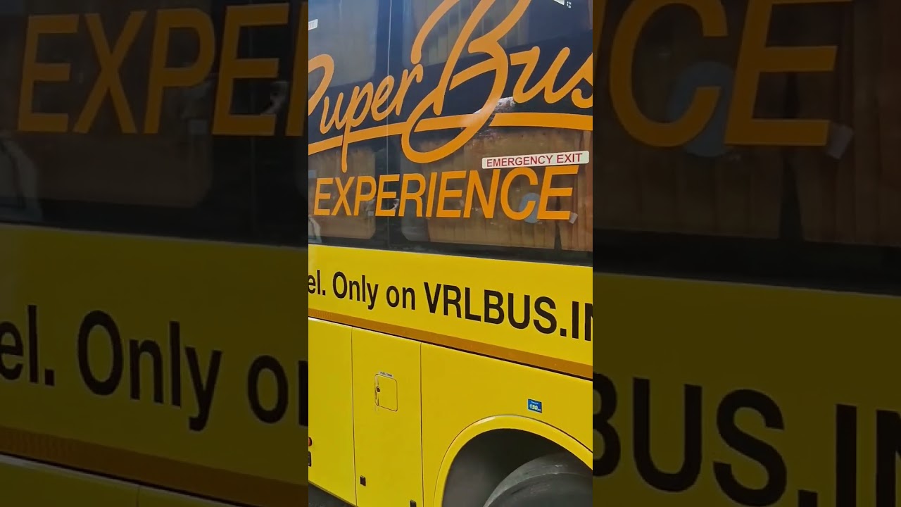 Most luxurious bus VRL TRAVELS VOLVO 9600S BUS 🔥🔥