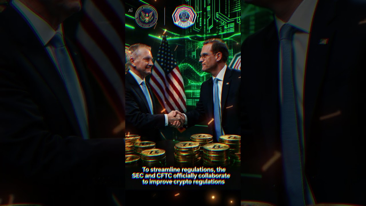 To streamline regulations, the SEC and CFTC officially collaborate to improve crypto regulations.