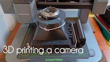How to 3D print a camera.