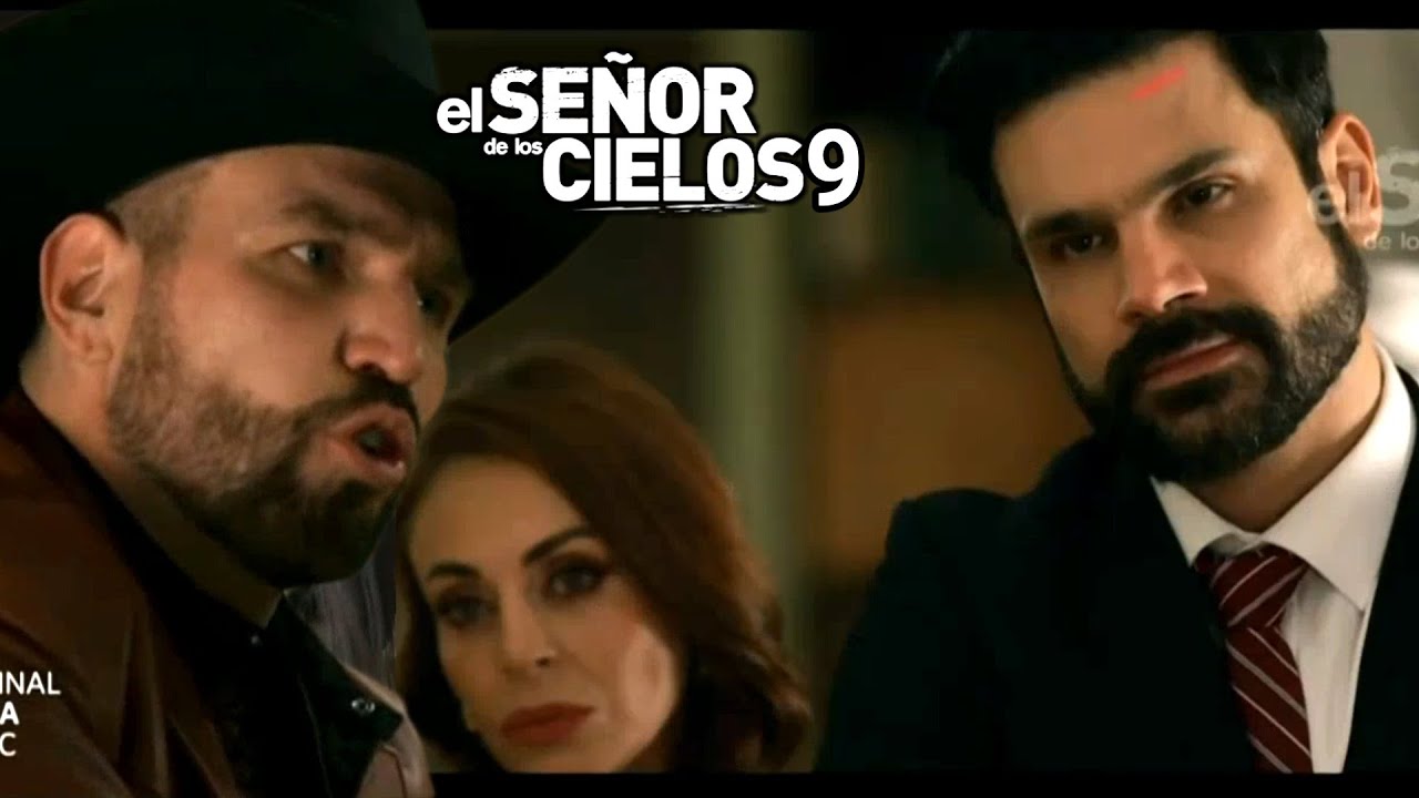 El señor de los cielos 9 capitulo 76 Aurelio enfrenta a Castillo - YouTube