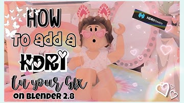 ❁ཻུ۪۪How to add an HDRI in your gfx on Blender 2.83|Sunday with Sugar❁ཻུ۪۪