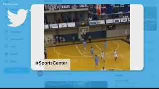 After viral video, high school basketball manager grateful for 'dream' come true moment screenshot 5