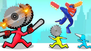 MAX LEVEL in Chainsaw Head: Run and Merge Game - Video game