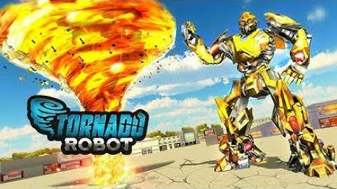 Futuristic Tornado Robot | Transfor Mation Robot War | Chari Games