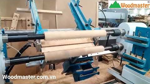 [ Woodmaster ] máy tiện gỗ cnc 2 trục tự động WM-1500A2