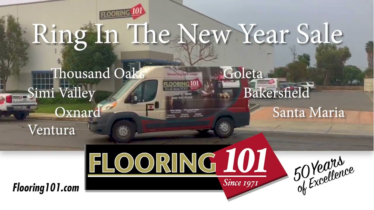 Flooring 101's Ring In The New Year Sale - 12 Months No Interest Financing