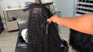 BOHO BRAIDS 2025 🔥 Step-by-Step Tutorial | Human Hair Curls Install