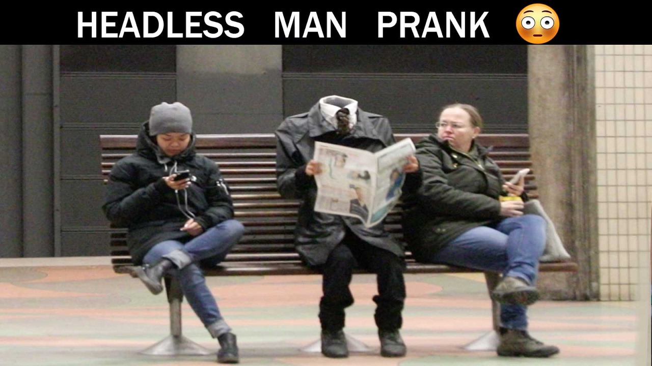 Headless man Prank - Julien Magic