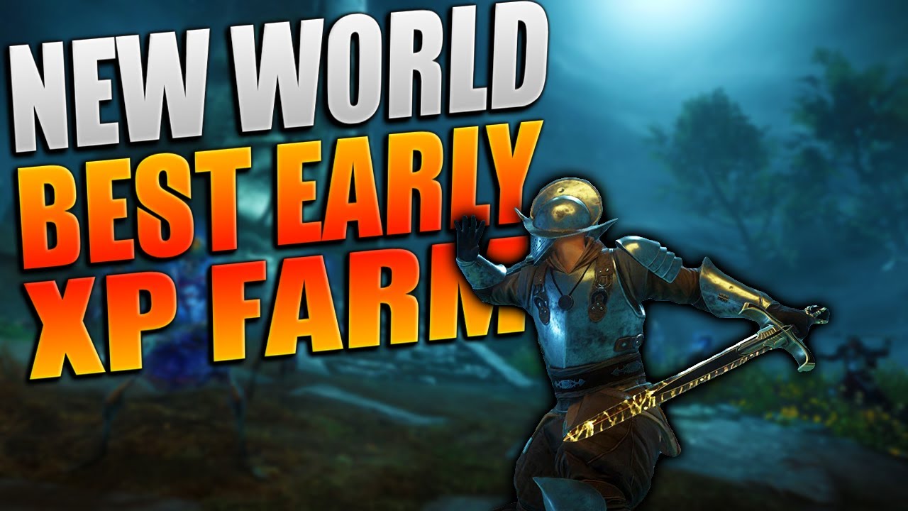 THE BEST NEW WORLD XP FARM! Best Early Game XP, Gold, and Profession XP