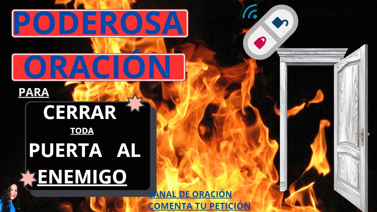 🔴VAMOS a ORAR( N 27),🙌PODEROSA ORACION para CERRAR las PUERTAS al ...