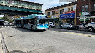 MTA: On Board 2020 New Flyer XD60 Articulated Xcelsior #6286 On The LGA Link Q70 SBS Bus: (8/8/2023)