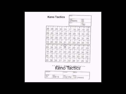 Keno Charts
