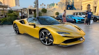 SUPERCARS Monaco  LaFerrari, Enzo, Monza SP2, F40, 488 Pista, 812 SF, F12 TDF, SF90, 296 GTB, 599