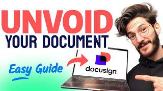 How to UNVOID A DOCUMENT in DocuSign (Step by Step)