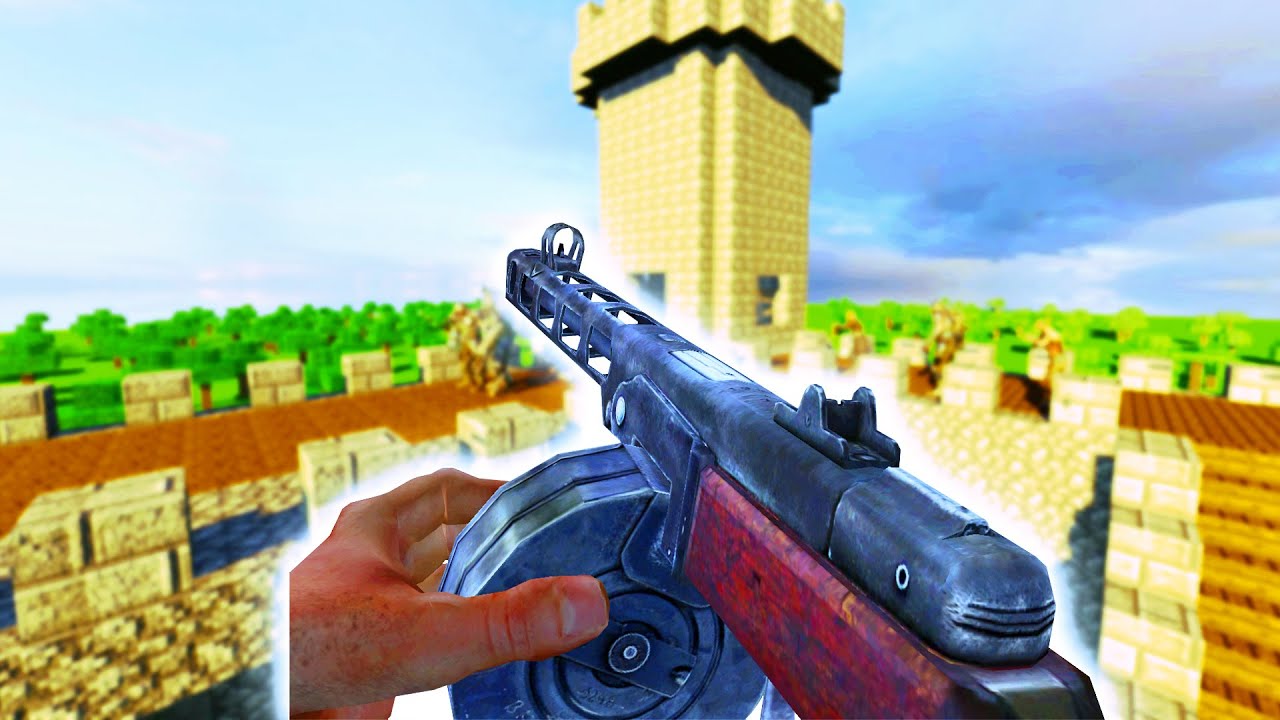 MINECRAFT CASTLE ZOMBIES!!!! BO3 Custom Zombies Map Mod