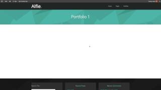 How To Create & Manage The Portfolio Pages On The Aflie Responsive Bootstrap WordPress Theme