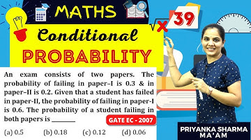 Conditional Based Problem 3 I Probability I Engineering Mathematics by Priyanka Sharma Mam