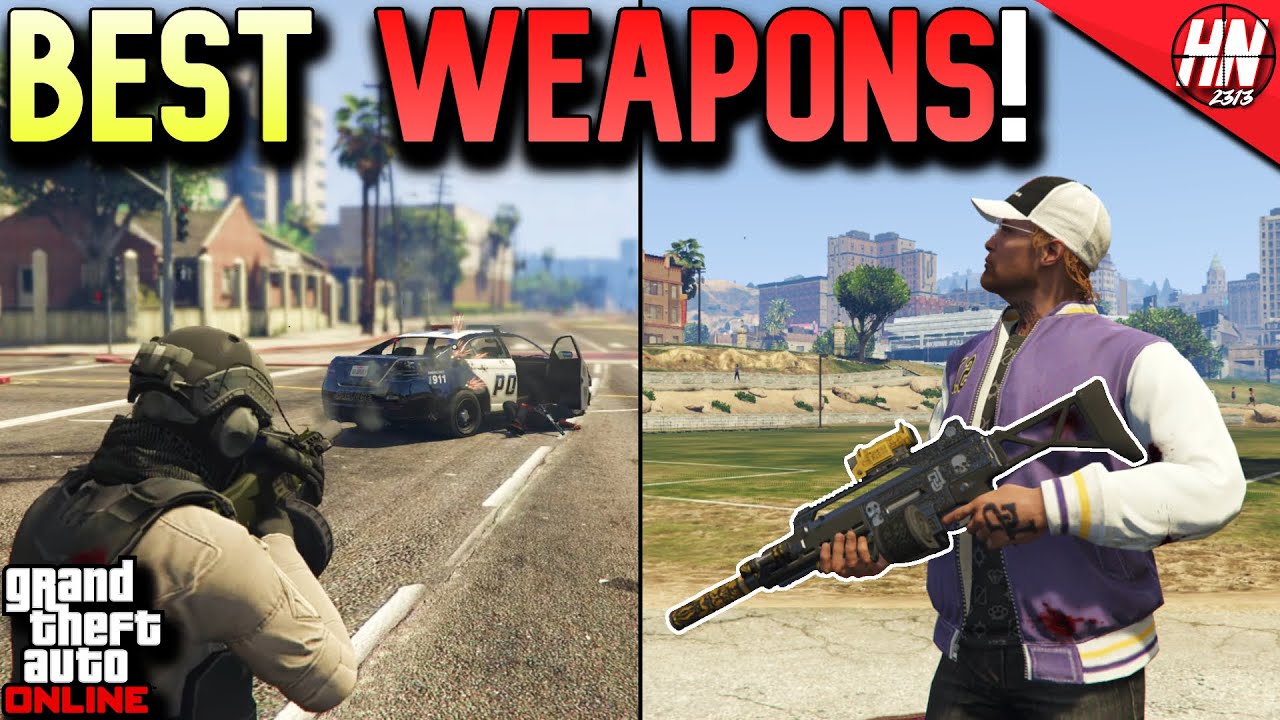Top 10 Best Weapons In GTA Online