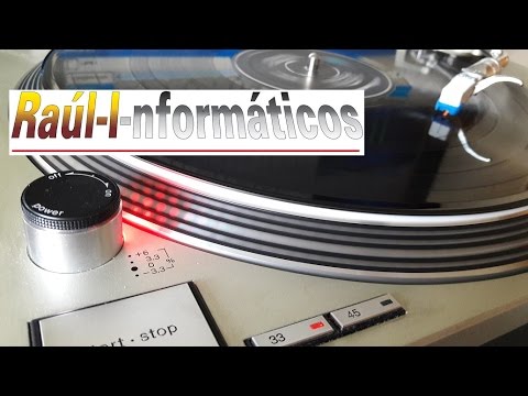 Calibración Cápsula de giradiscos - Technics SL-1200MK2 