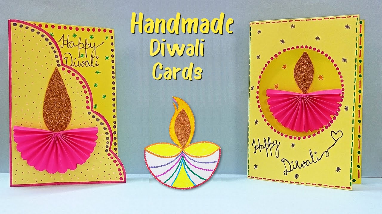 DIY Origami Handmade Diwali Card Making /Diwali Greetings Card/Diwali