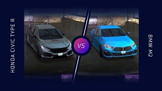 Honda civic type R vs BMW M2 Coupe Drag Race | Driving School Simulator 2020 |Android High Graphics screenshot 3