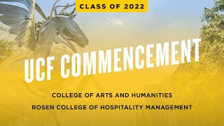 UCF Spring 2022 Commencement | May 6 at 2 p.m.